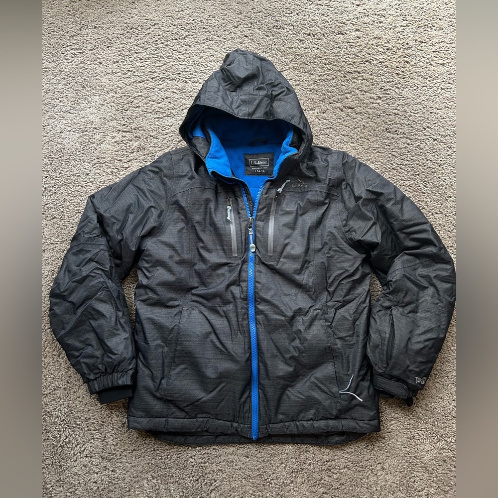 Boys LL Bean Warm Ski Snow Winter Jacket